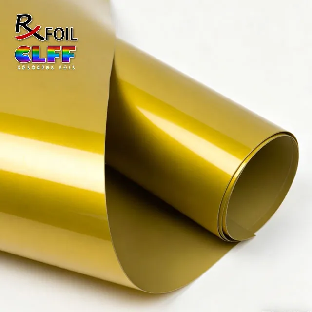 0.2MM Matte Metellic Gold PU HTV