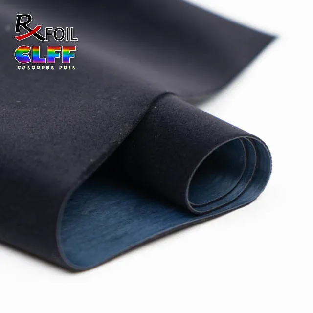 0.76MM Black Flock PU HTV