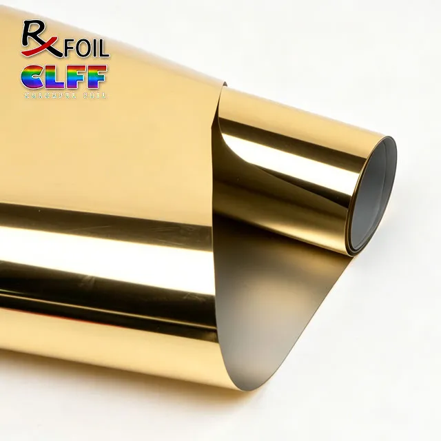 0.22MM Metallic Glossy Light Gold TPU HTV