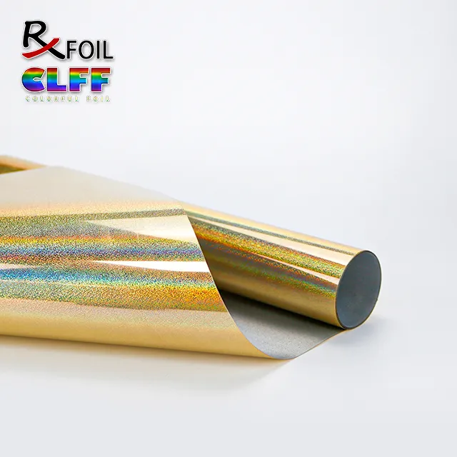 0.22MM Gold Hologram TPU HTV
