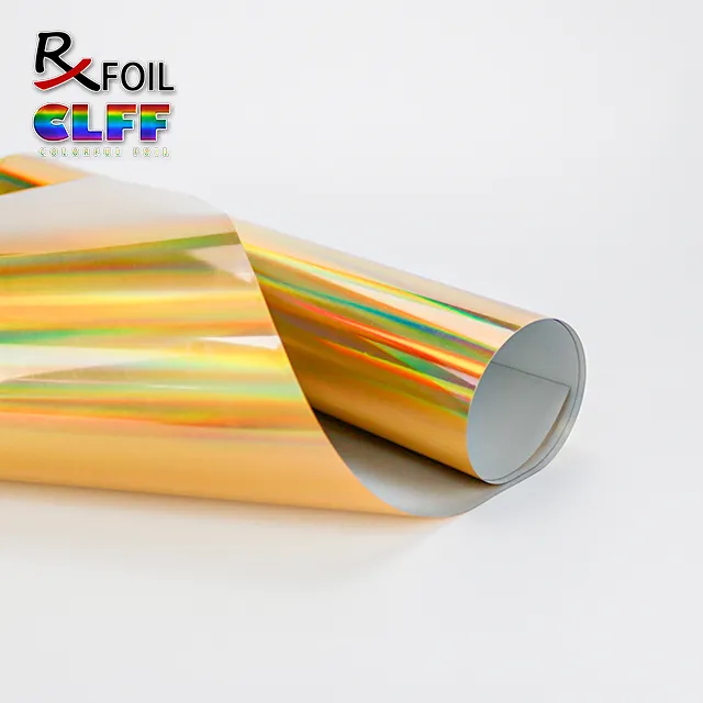 0.22MM Gold Hologram TPU HTV