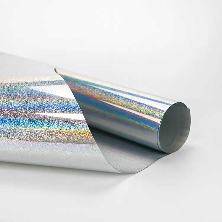 0.2MM Silver Hologram TPU HTV