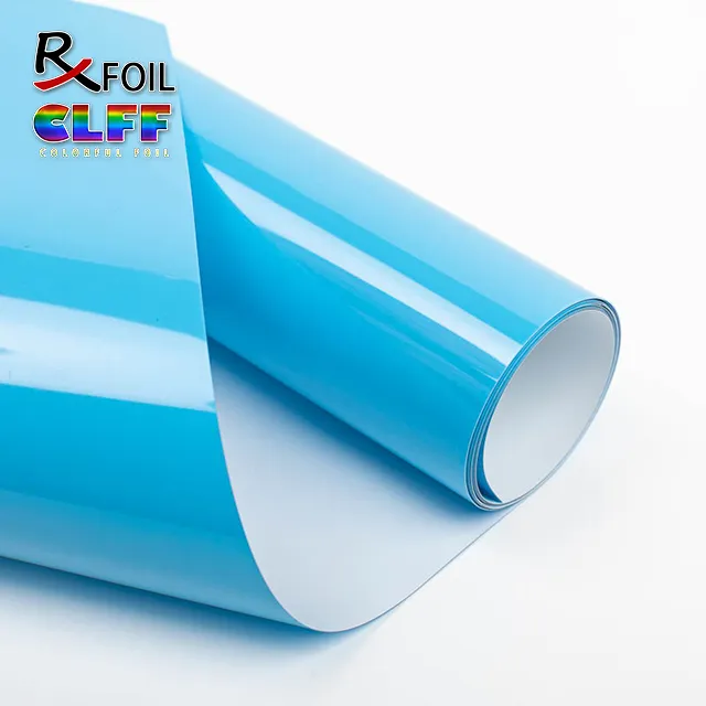 0.2MM Matte Sky Blue PU HTV