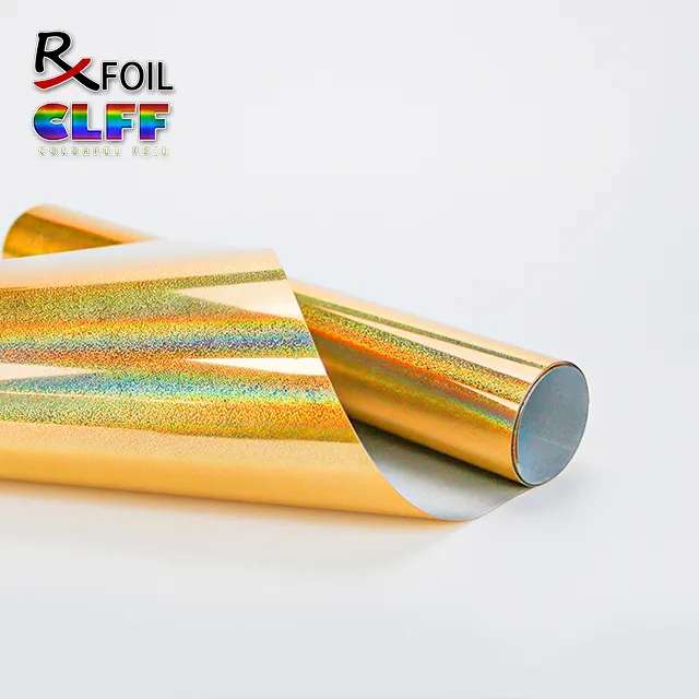 0.22MM Gold Hologram TPU HTV